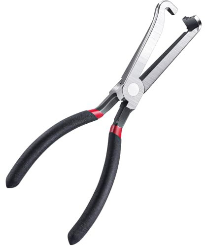 Lasnten 37960 Electrical Disconnect Pliers, Electrical Connector, Automotive Pressure Plug Tools, Long Spark Plug Disassembly Pliers