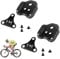 HAFRILY 2Pcs Bicycle Cleats Adapter Bicycle Pedal Adapter for Cycling Clipless Pedal and Cycle Shoes Cleat Covers Pedals