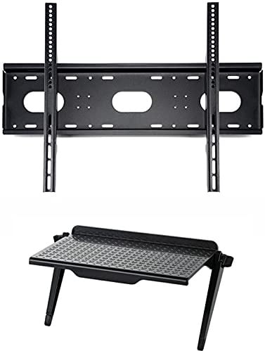 tv mounts Stands Tv Wall Mount Ultra Slim TV Wall Bracket for Most 42-90 Inch LED LCD OLED and Plasma TV max 700x500mm Load-Bearing Up to 100kg，
