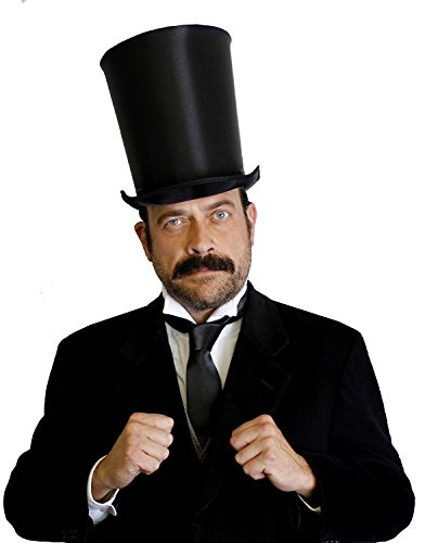 Zylinder Hut DER DICKENSIAN ODER Dickens Art WIE IM Alten England = VON ILOVEFANCYDRESS® = DER Hut IST ERHALTBAR IN VERSCHIEDENEN STÜCKZAHLEN
