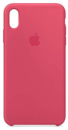 Apple Silicone Case (for iPhone Xs Max) - Hibiscus