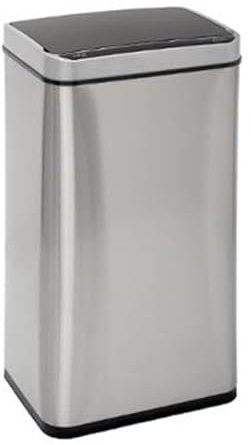 Paris Prix FIVE Simply Smart - Poubelle en Métal Sensor 40L Argent