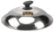 Housoutil Tapa de Wok de Acero Inoxidable 30 Cm/ 11. 8 Pulgadas Cubierta de Wok con Inserto Y Perilla de Vidrio Cubierta de La Olla de Cocción para Cocinar para Cocinar Asiáticos