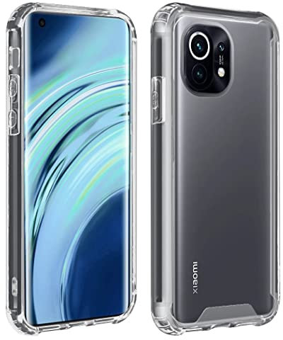 Max Power Digital Funda para móvil Xiaomi Mi 11 /Mi 11 Pro Carcasa Premium de Silicona Transparente con Esquinas Reforzadas (Xiaomi Mi 11 /Mi 11 Pro, Transparente)