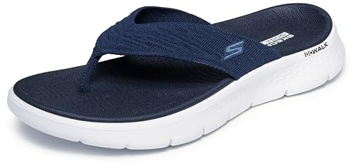 Skechers Damen O-t-g Womens GO WALK FLEX SANDALE SPLENDOR, Marineblau Textil, 56 EU