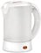 Girmi BL04 Bouilloire de voyage, capacité 0,6 l, 600 W, 2 verres inclus, carafe graduée, blanc