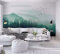 Papier Peint Panoramique Montagnes Forêt De Pins Papier Peint Intissé 3D Tapisserie Poster Decoration Murale Chambre Salon