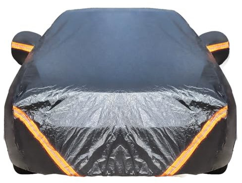 Autoabdeckung Wasserdicht Für Mercedes-Benz SLK 200 R170 R171 R172| Staubdichter Regenschutz, Anti-UV-Vollgarage Für Den Außenbereich BRFDC