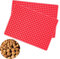 LightBeacon 2 pièces Tapis de Cuisson pour Chien en Silicone, Moule à Biscuits pour Chien, Mini Tapis de Cuisson Hémisphère pour Chiens, Tapis de Cuisson pour Friandises pour Chien Adapté