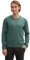 TOM TAILOR Herren Strickpullover mit V-Ausschnitt, 30358 - Green Dust Melange, L