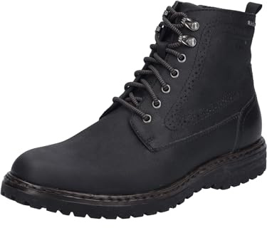 Josef Seibel Herren Schnürstiefeletten Erroll 53,Weite G (Normal),Wechselfußbett,wasserdicht