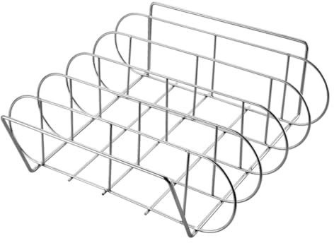 BCOATH Accessoires De Barbecue Support À Côtes Pour Barbecue Support À Rôtir Le Poulet Support À Steak