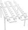 SABUIDDS Hydroponic Grow Kit PVC senza terra Hydroponic Garden System Grow Set con 36 siti di piante idroponiche per casa, balcone, giardino, ortaggi da balcone