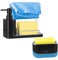 Innoteck Essentials Sink Organiser Set – Dual Soap Dispenser with Built-in Sponge Holder, Storage Rack, Non-Slip Feet & Removable Drip Tray – Includes Funnel (370ml + 350ml Capacity)