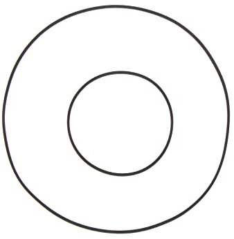 2 cinghie video per giradischi, diametro 9 cm, 3,5 cm, per giradischi serie RQ CW05