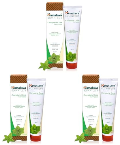 Himalaya Botanique Simply Peppermint Toothpaste - 150g (Packung mit 3)