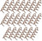 20 Stück Spirale Haarspange, Spiral Haarnadeln, Spin Clip Brötchen Haarnadel, Damen Bun Bobby, Diy Haarstyling Haarspangen, Haarspiralen Haar Accessoires, für Verschiedene Frisuren