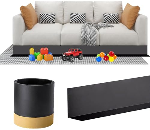 Spielzeugblocker Couch, 3 m Sofa Lücke Blocker für Haustiere, Couchblocker, Selbstklebend Spielzeug Barriere Unter Möbel, Schneidbar Möbelspalt Blockierbrett, Einstellbar Gap Bumper für Haustiere