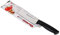 Quttin 47046 Cuchillo Cocina 20 cm, Negro, Acero