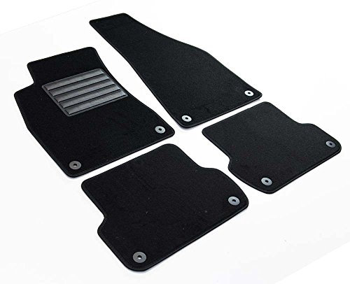 MDM SP-142 Fußmatten Velours Autoteppich passend für Audi A4 (B7) 11.2004 > 2007 / Seat Exeo 2009>
