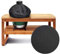 KAMaster Kamado Kuppel-Grillabdeckung für XLarge Bigg Green Egg auf Tisch, halbe Grillabdeckung für Kamado Big Grill Joe in eingebauter oder Insel, Grill-Halbabdeckung, XL-Grillzubehör, wasserdichte