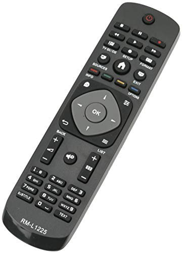 ALLIMITY 398GR8BD1NEPHH Control Remoto reemplazado por Philips UHD LED Smart TV 55PUH4900 43PUK4900 43PUT4900 32PHT4200 32PHT4201 32PHT4309 32PHT4319 39PHS4112 39PHT4112 40PFH4009 40PFH4100 47PFK4109