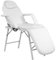 COSTWAY Table de Massage Pliante en Cuir PVC de 182cm, Lit de Massage Professionnelle Portable Dossier et Repose-Jambes Réglable avec Sac de Transport, Charge Max 225 kg, Blanc