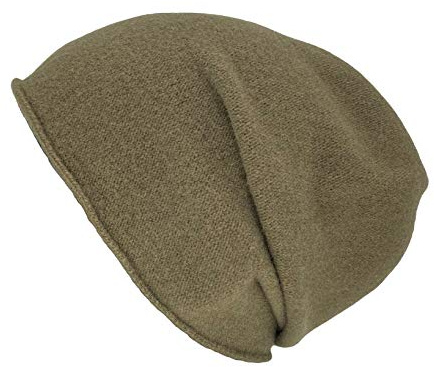 Kopka Wintermütze Strickmütze für Damen/Herren aus 100% Merinowolle (grün/Military)