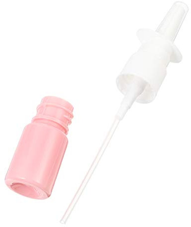 50 Stück Leere Nasensprüher 18R 10ml Nasensprühflasche leere Nasenspray Flasche Kunststoff Fingerzerst? nachfüllbar Sprühflaschen für Nase Mund Rachen Reise Zuhause
