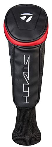 TaylorMade Golf Stealth Hybrid-Schlägerhaube, Schwarz/Rot