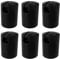 Perfeclan 6 StückTrampolin Endkappen, Trampolinkappen Pfostenkappen, Sicherheitsrandabdeckung Trampolin Ersatzteile 32mm für Trampolin Netzpfosten