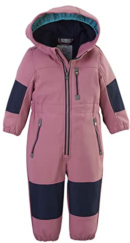 first instinct by killtec Unisex Combinaison softshell à capuche FIOW 35 MNS ONPC, mauve, 98/104, 38900-000