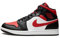 Nike Sneakers Uomo Rosso Air Jordan 1 Mid 40½
