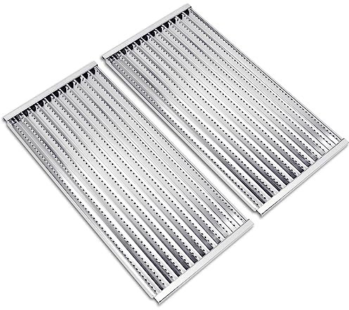 Criditpid Grill Emitter Platten für Charbroil Tru-Infrared 463644220, 463642316, 463245518, 463632520 Gasgrill, G362-2100-W1, G369-0030-W2 Edelstahl Grillroste für Char-Broil