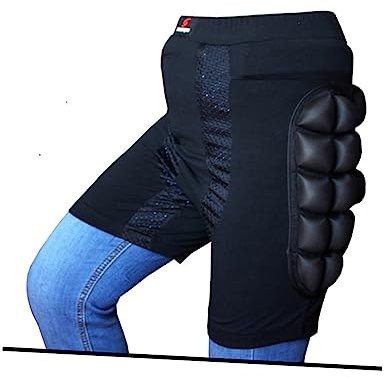 BESPORTBLE Rollhockey-Hüftgürtel Skate-Reithose Ski-Jupon-Schutzhose Anti-Fall-Hose Gesäß Kinder-Rollschuhgürtel Schwarze Skihose Hockeyhose