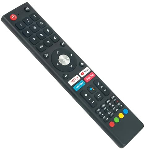 AULCMEET Mando a Distancia Reemplazo Fit for TV M43C14GLE M50C14GLE M55C14GLE PC32GLE14 PC40GLE14 PC43GLE14 PC50GLE14 PC55GLE14 PRIME50C14S