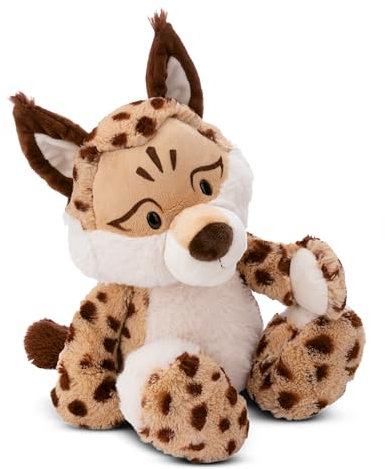 NICI Wild Friends Kuscheltier Luchs Lyka 50 cm - Niedliches Stofftier zum Kuscheln, Spielen und Liebhaben, Nachhaltig produziertes Plüschtier - 49810