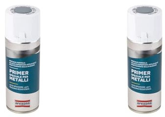 AREXONS 3290 SPECIALE METALLI FONDO ANTIRUGGINE GRIGIO ML 400, 400 ml (Confezione da 2)