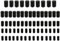 70Pcs Ferrites Clip-on Ferrite Ring Core RFI EMI Noise Suppressor Cable Clip for 3.5mm/ 5mm/ 7mm/ 9mm/ 13mm Inner Diameter Tvs,Speakers,Radio,Audio Equipment Noise Suppressor Video Cable Power Cord