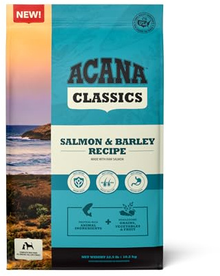ACANA Classics Dry Dog Food Salmon and Barley Recipe 22.5lb Bag