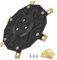 Tuning Disque à lames pour Robot Tondeuse-Disque Rotatif Avec lame et Vis, Compatible avec tondeuses-robots Worx Landroid S&M (jusqu'en 2020), Landxcape, Kress & Einhell