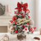 Mini Albero di Natale Artificiale 45 cm Albero di Natale Piccolo con luci e Ornamenti a LED,Piccolo Albero di Natale Artificiale,fai da te,tavolo per decorazioni natalizie,decorazione da tavolo