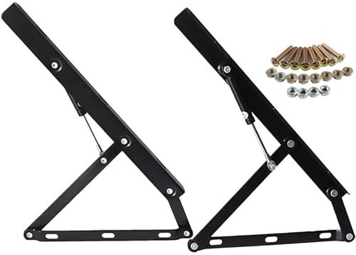 Lattenrost Hebemechanismus für Bett, Gasdruckfeder Gasdämpfer Dämpfer, Stabil und Sicher, Tatami-Stützen, hydraulische Gasfederstange, doppelte Dichtungsringe, präzises Stahlrohr(Frankreich,60cm/23.6i