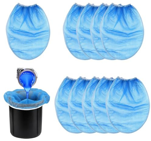 Bettinay 10PCS 2 Gallon Paint Sieves and Strainers, Paint Sieve Strainer Bag for Paint Gardening Hydroponics