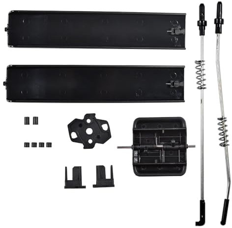 cantondz Kit de reparación de pestillo de ventana lateral deslizante Kit Reparación Ventanilla Corredera Lateral Izquierdo o Derecho Compatible con VW Transporter T5 T6 7H0847781B 7H0847788A 7H0847785