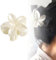 Pinces à cheveux en forme de fleur blanc nacré - Pinces à cheveux - Fleur - Pince à cheveux pour cheveux épais et fins - Pinces à cheveux antidérapantes pour cheveux épais et fins - Accessoire de