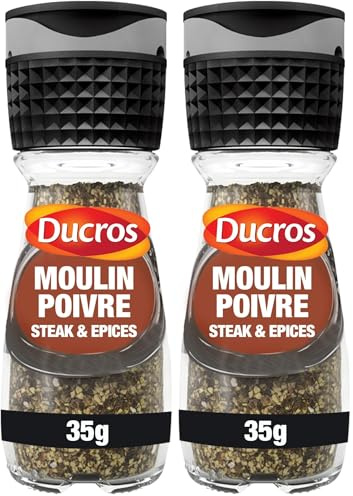 DUCROS - Moulin Poivre Steak & Épices 35 g (Lot de 2)