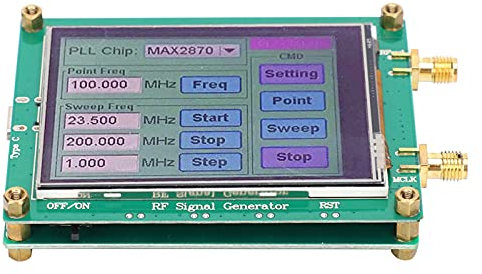 Generatore di fonti di segnale RF Nutriess MAX2870 23.5 6000 m Modulo di rumore basso ad alta stabilità per l'elaborazione e il test del segnale avanzato
