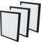 3 Pack HEPA Filter for MEACO Dehumidifier HEPA Filter compatible for Meaco 12LE Low Energy Platinum Dehumidifier and Air Purifier (L(26x19x1cm))