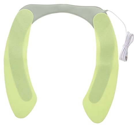 HOMSFOU Beheizbare Klobrille mit Wiederverwendbarem Pu Material und Weichem Flanellbezug für Badezimmer und Kalte Tage Langlebiges Heizkissen für Winter